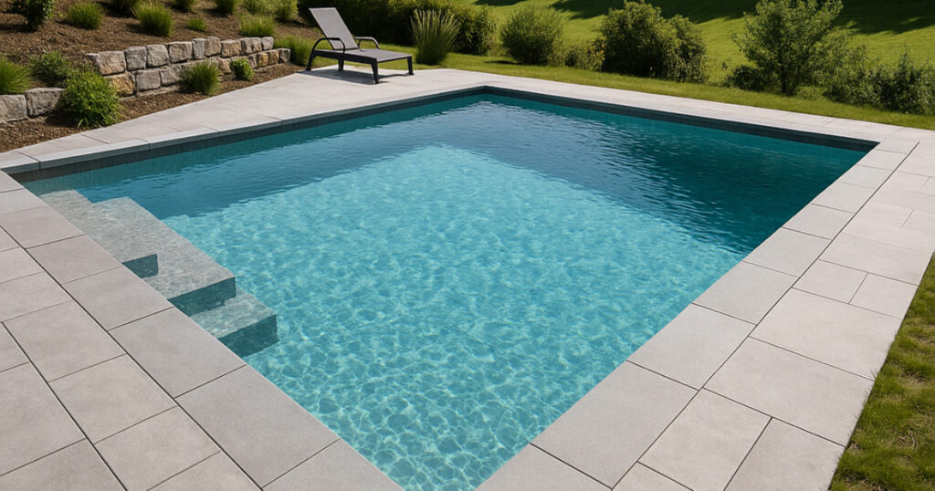 Betonpool mit Poolfolie: Der flexible Traumpool für jedes Grundstück